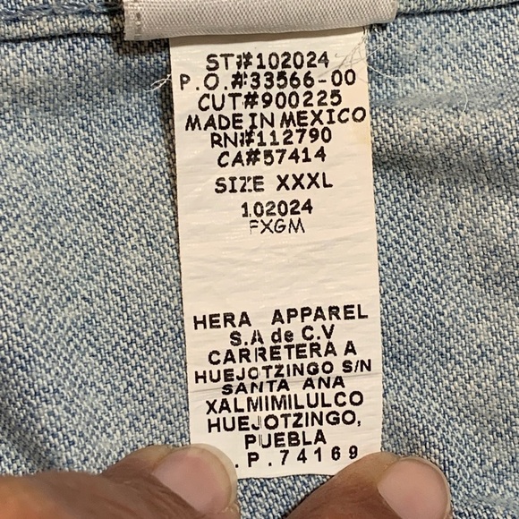 True Religion Plus Size Denim Trucker Jacket - Picture 8 of 15